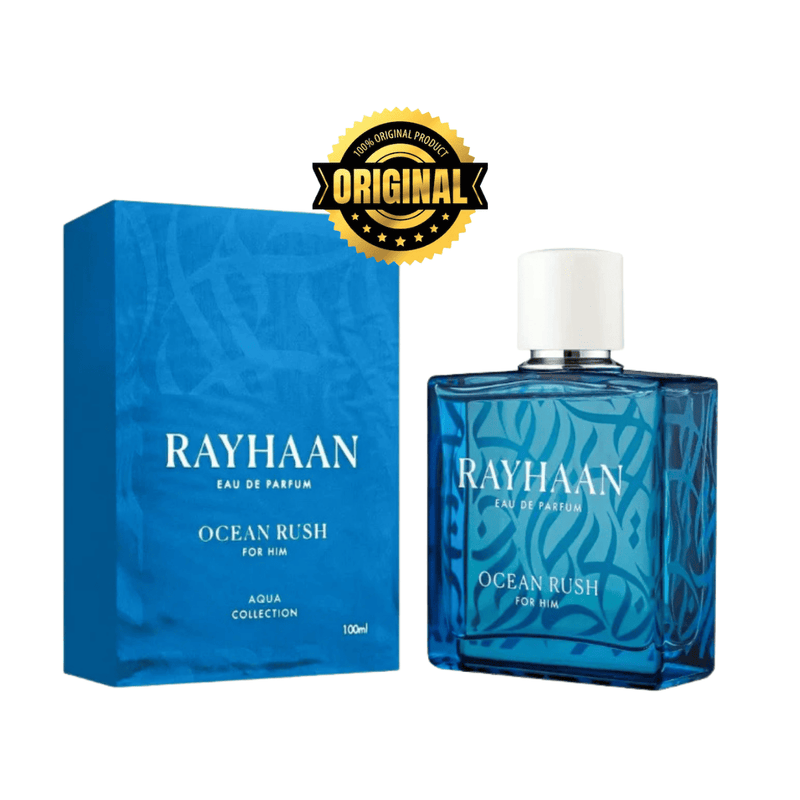 Perfume Árabe Ocean Rush 100ml Rayhaan Eau De Parfum