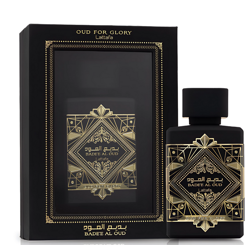 Perfume Árabe Bade Al Oud For Glory 100ml Lattafa Eau De Parfum
