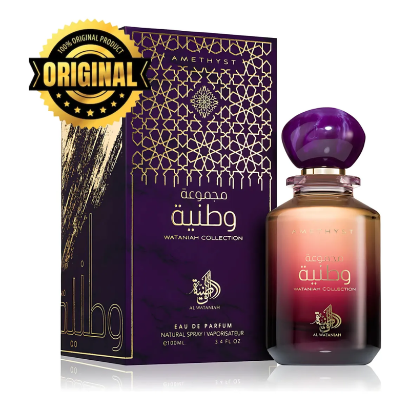 Perfume Árabe Amethyst 100ml Al Wataniah Eau De Parfum