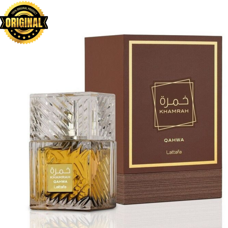Perfume Árabe Lattafa Khamrah Qahwa 100ml Eau De Parfum