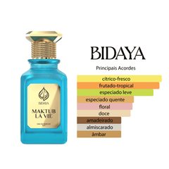 Perfume Árabe Maktub La Vie 100ml Bidaya  Eau De Parfum
