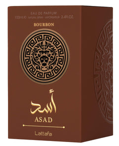 Perfume Árabe Asad Bourbon Lattafa 100ml EDP Unissex