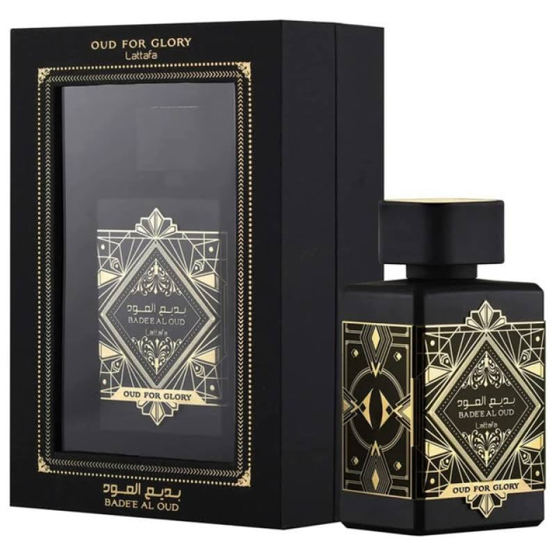 Perfume Árabe Bade'e Al Oud For Glory Lattafa 100ml EDP