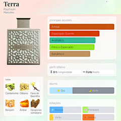 Perfume Árabe Terra Rayhaan 100ml EDP