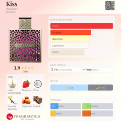 Perfume Árabe Kiss Rayhaan 100ml EDP Unissex