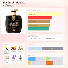 Perfume Árabe Style & Scent Al Shuruq 100ml EDP Unissex