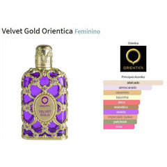 Orientica Velvet Gold Eau De Parfum 80ml Unisex