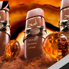Perfume Árabe Asad Bourbon Lattafa 100ml EDP Unissex