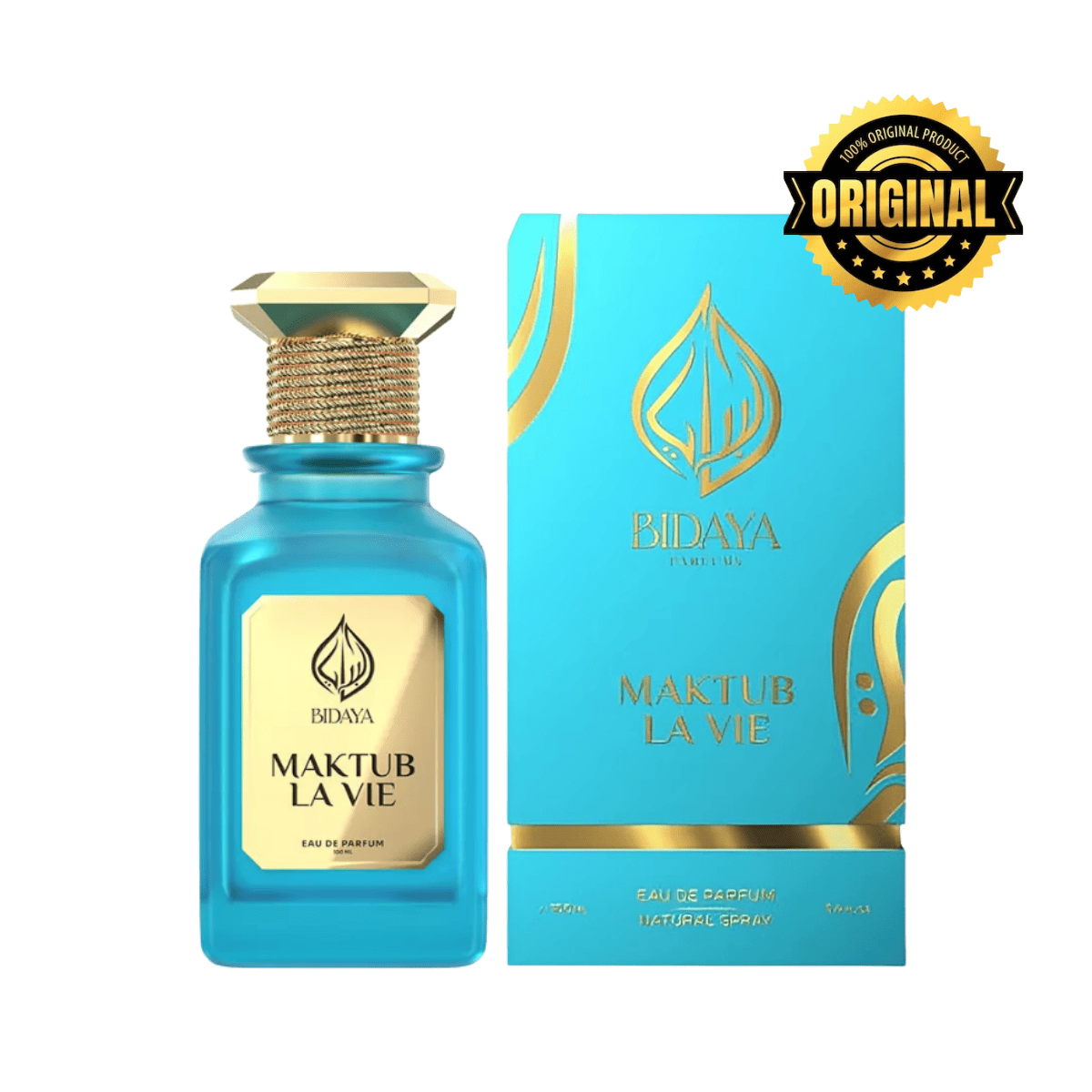 Perfume Árabe Maktub La Vie 100ml Bidaya  Eau De Parfum
