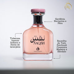 Perfume Árabe Naqsh Style & Scents 100ml EDP Feminino Floral