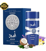 Perfume Árabe Lattafa Asad Zanzibar 100ml Eau De Parfum