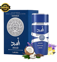 Perfume Árabe Lattafa Asad Zanzibar 100ml Eau De Parfum