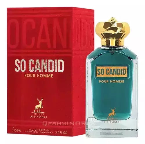 Perfume Arabe So Candid 85ml Masculino Maison Alhambra Eau De Parfum