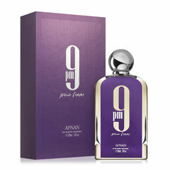 Perfume Árabe 9PM Roxo Pour Femme Afnan 100ml EDP Feminino
