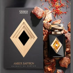 Perfume Árabe Amber Saffron French Avenue 80ml EDP