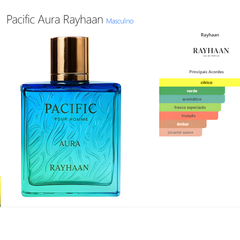 Rayhaan Pacific Aura  Eau de Parfum 100ml Masculino