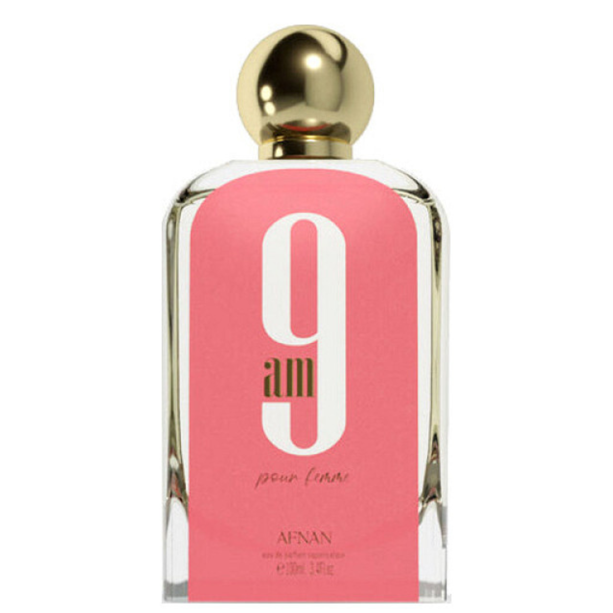 Perfume Árabe 9AM Rosa Pour Femme Afnan 100ml EDP Feminino