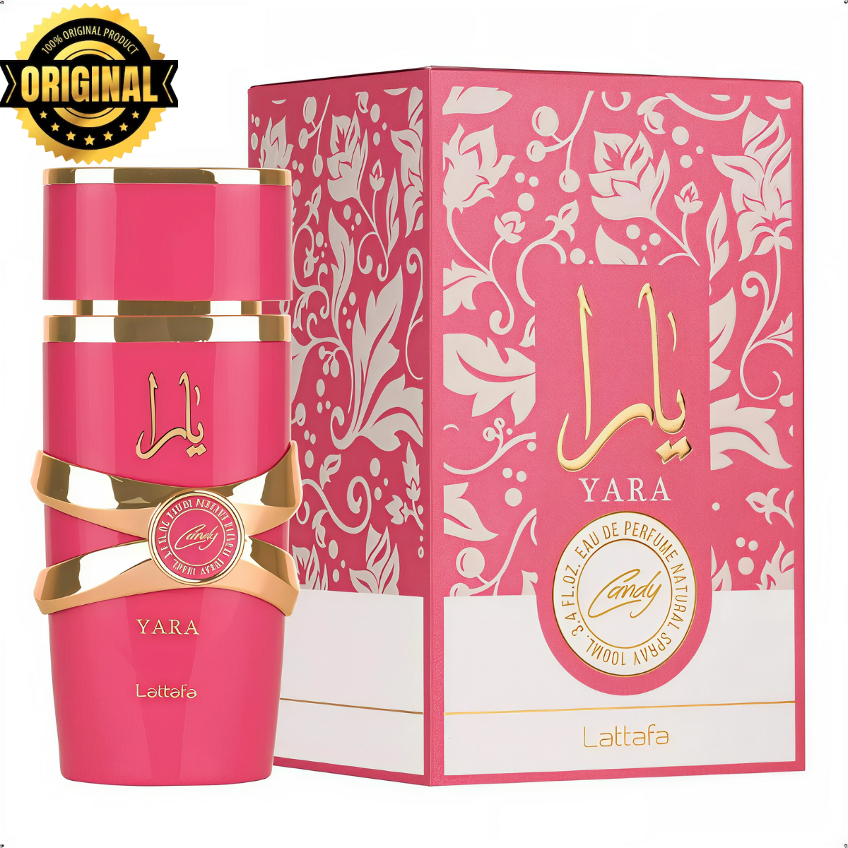 Perfume Árabe Yara Candy 100ml Lattafa Eau De Parfum
