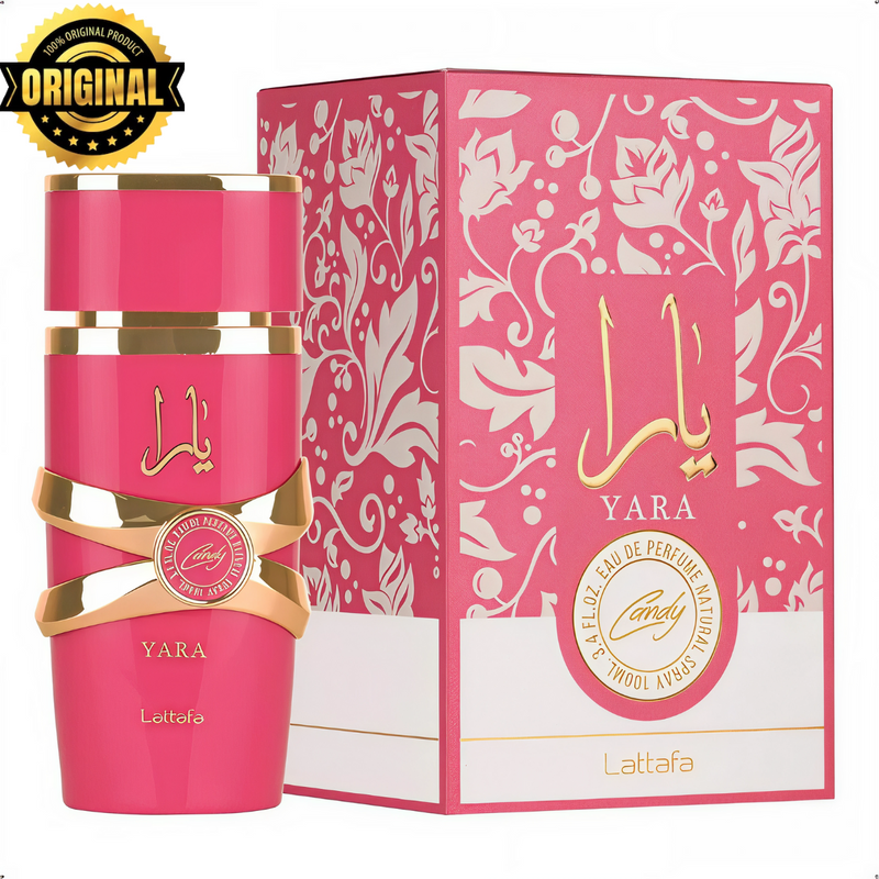 Perfume Árabe Yara Candy 100ml Lattafa Eau De Parfum