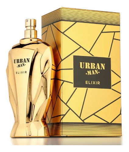 Perfume Árabe Urban Man Elixir Fragrance World 100ml EDP