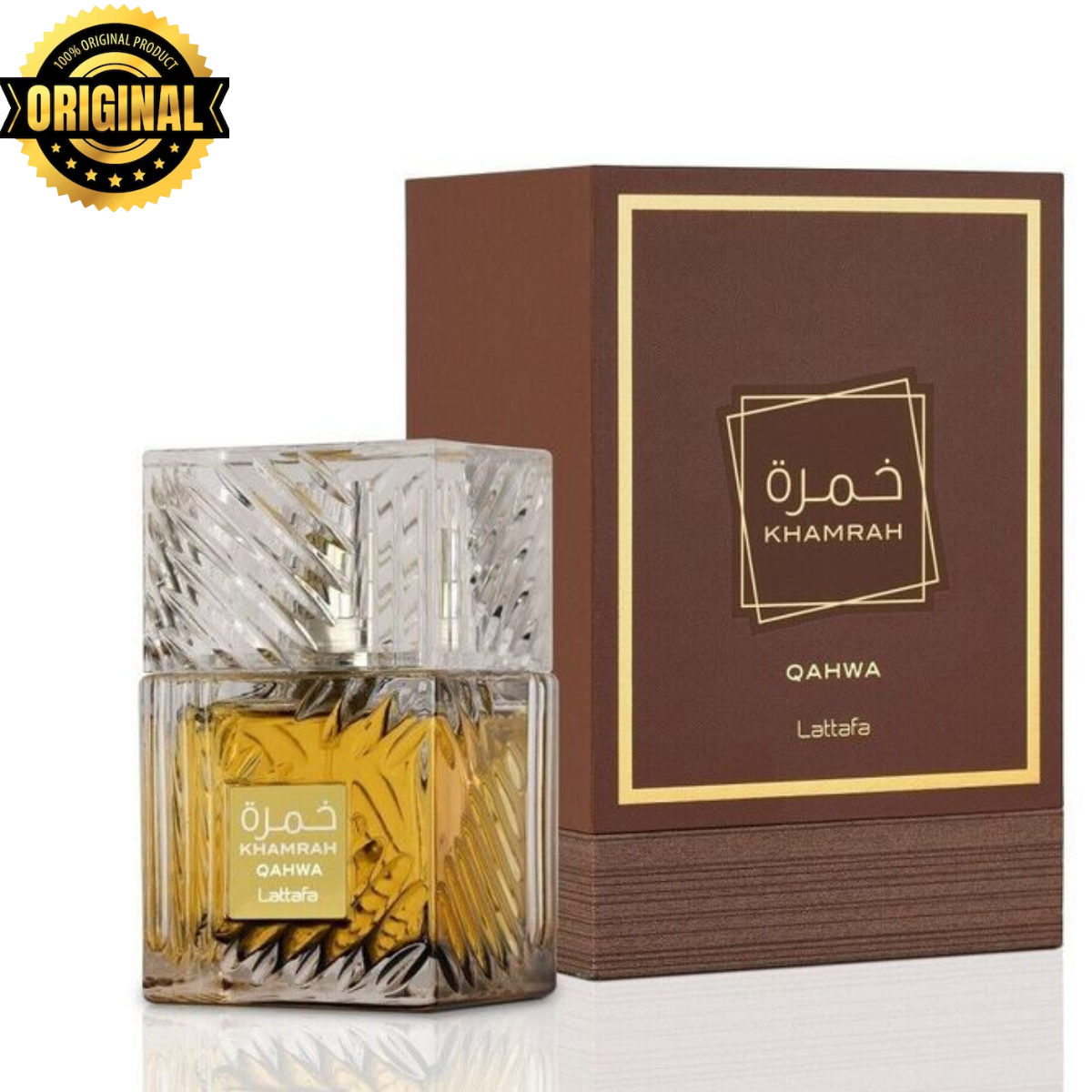 Perfume Árabe Lattafa Khamrah Qahwa 100ml Eau De Parfum