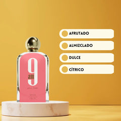 Perfume Árabe 9AM Rosa Pour Femme Afnan 100ml EDP Feminino