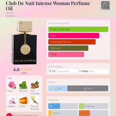 Perfume Árabe Club De Nuit Intense Armaf 105ml EDP Feminino