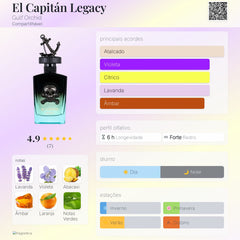 El Capitan Legacy Gulf Orchid EDP 100ml