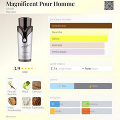 Magnificent Pour Homme Armaf Edp 100ml Masculino