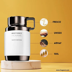 Perfume Árabe Odyssey White Edition Homme Armaf 100ml EDP Masculino