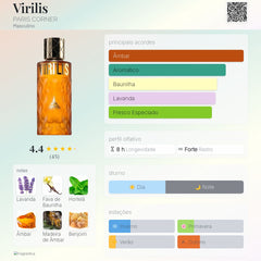 Virilis Paris Corner EDP 100ml Unisex